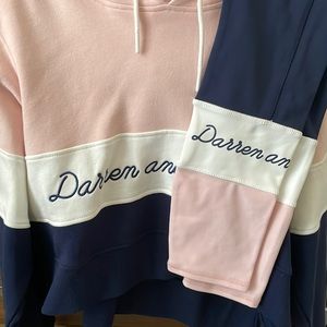Darren & Phillip brand crop hoodie & legging set!